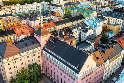 Design shops and architecture in Punavuori