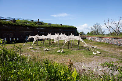 Esplanade Park in central Helsinki